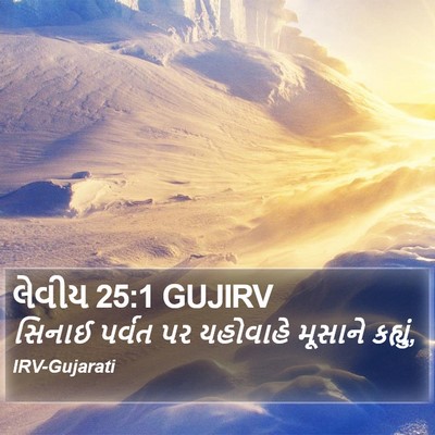 લેવીય 25:1 GUJIRV Bible Verse Image