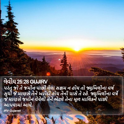 લેવીય 25:28 GUJIRV Bible Verse Image