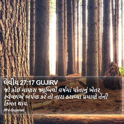 લેવીય 27:17 GUJIRV Bible Verse Image