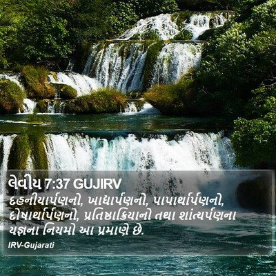 લેવીય 7:37 GUJIRV Bible Verse Image