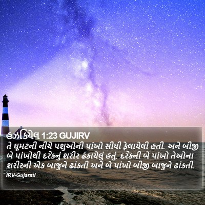હઝકિયેલ 1:23 GUJIRV Bible Verse Image