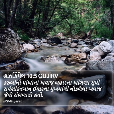 હઝકિયેલ 10:5 GUJIRV Bible Verse Image