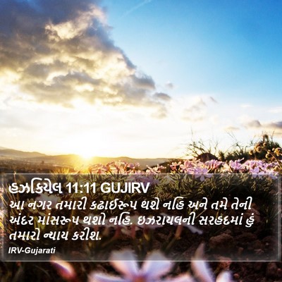 હઝકિયેલ 11:11 GUJIRV Bible Verse Image