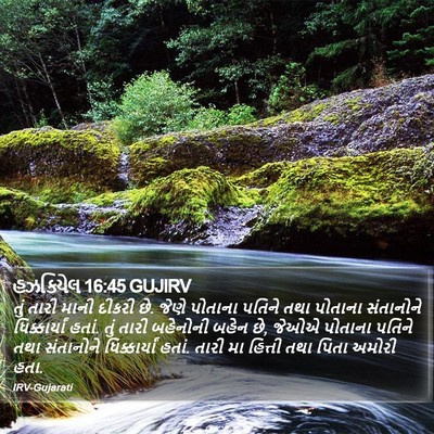 હઝકિયેલ 16:45 GUJIRV Bible Verse Image