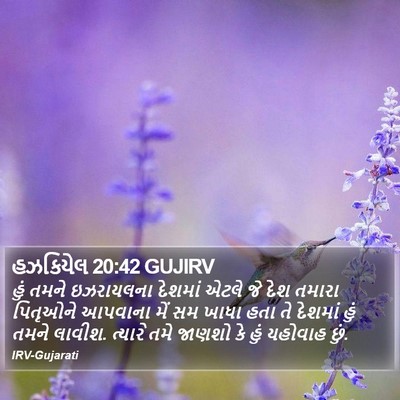 હઝકિયેલ 20:42 GUJIRV Bible Verse Image