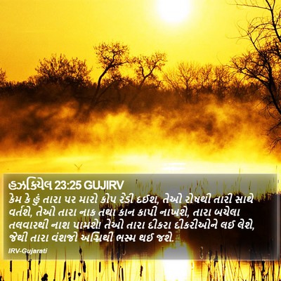 હઝકિયેલ 23:25 GUJIRV Bible Verse Image