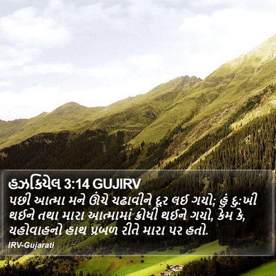 હઝકિયેલ 3:14 GUJIRV Bible Verse Image