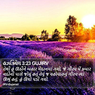 હઝકિયેલ 3:23 GUJIRV Bible Verse Image