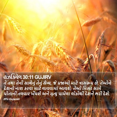 હઝકિયેલ 30:11 GUJIRV Bible Verse Image