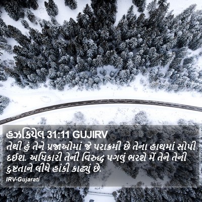 હઝકિયેલ 31:11 GUJIRV Bible Verse Image