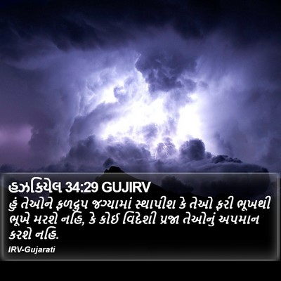 હઝકિયેલ 34:29 GUJIRV Bible Verse Image