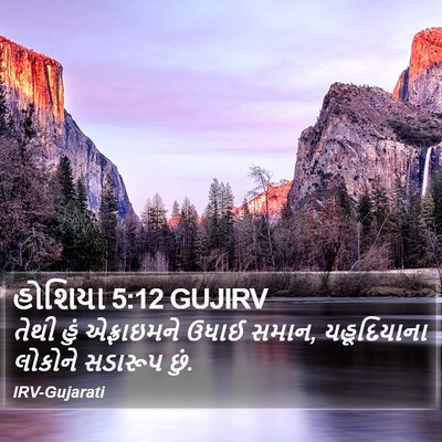 હોશિયા 5:12 GUJIRV Bible Verse Image