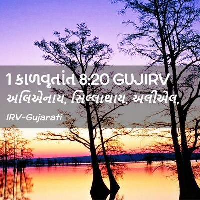Picture 02 - 1 કાળવૃતાંત 8:20 GUJIRV - અલિએનાય, - Bible Verse Picture