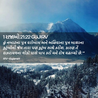 Picture 02 - 1 રાજાઓ 21:22 GUJIRV - હું નબાટના પુત્ર - Bible Verse Picture