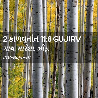 Picture 02 - 2 કાળવૃતાંત 11:8 GUJIRV - ગાથ, મારેશા, - Bible Verse Picture