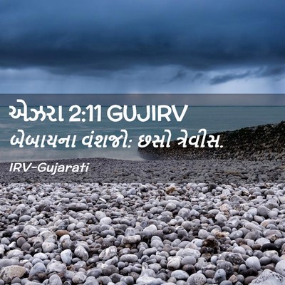 Picture 02 - એઝરા 2:11 GUJIRV - બેબાયના વંશજો: છસો - Bible Verse Picture