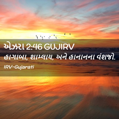 Picture 02 - એઝરા 2:46 GUJIRV - હાગાબા, શામ્લાય, - Bible Verse Picture