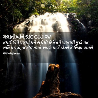 Picture 02 - ગલાતીઓને 5:10 GUJIRV - તમારે વિષે - Bible Verse Picture