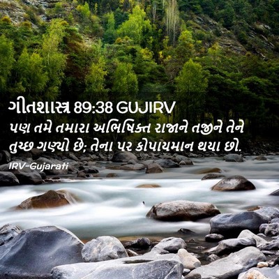 Picture 02 - ગીતશાસ્ત્ર 89:38 GUJIRV - પણ તમે તમારા - Bible Verse Picture