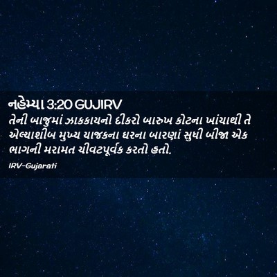 Picture 02 - નહેમ્યા 3:20 GUJIRV - તેની બાજુમાં - Bible Verse Picture