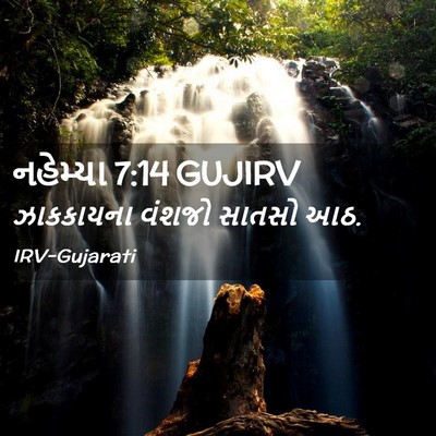Picture 02 - નહેમ્યા 7:14 GUJIRV - ઝાકકાયના વંશજો - Bible Verse Picture