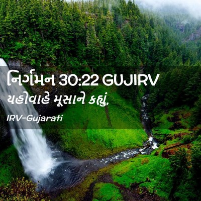 Picture 02 - નિર્ગમન 30:22 GUJIRV - યહોવાહે મૂસાને - Bible Verse Picture