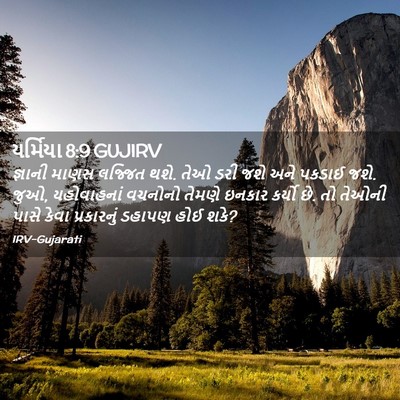 Picture 02 - યર્મિયા 8:9 GUJIRV - જ્ઞાની માણસ - Bible Verse Picture
