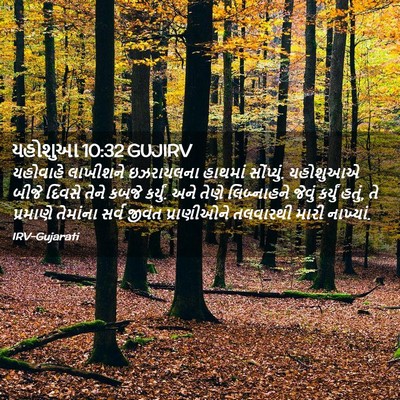 Picture 02 - યહોશુઆ 10:32 GUJIRV - યહોવાહે લાખીશને - Bible Verse Picture