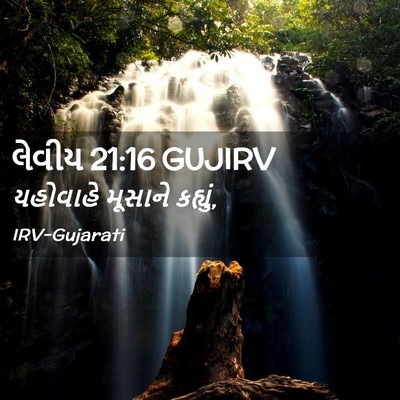 Picture 02 - લેવીય 21:16 GUJIRV - યહોવાહે મૂસાને - Bible Verse Picture