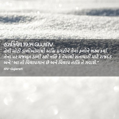 Picture 02 - હઝકિયેલ 19:14 GUJIRV - તેની મોટી - Bible Verse Picture