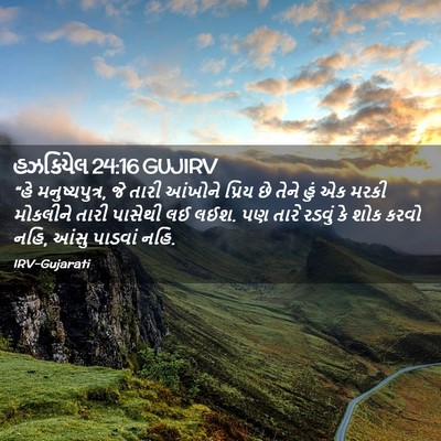 Picture 02 - હઝકિયેલ 24:16 GUJIRV - “હે મનુષ્યપુત્ર, - Bible Verse Picture