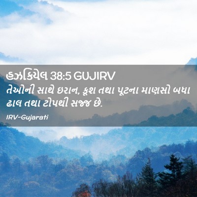 Picture 02 - હઝકિયેલ 38:5 GUJIRV - તેઓની સાથે ઇરાન, - Bible Verse Picture