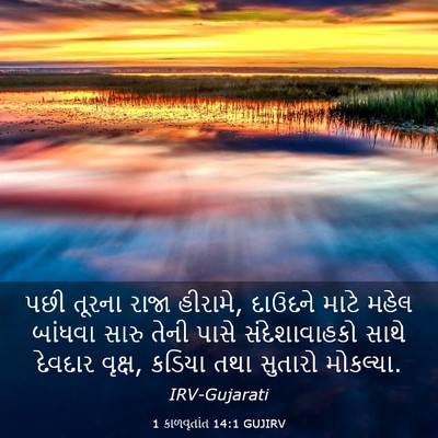 Picture 03 - 1 કાળવૃતાંત 14:1 GUJIRV - પછી તૂરના રાજા - Bible Verse Picture