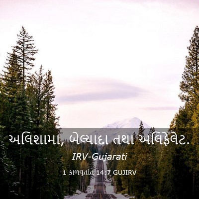 Picture 03 - 1 કાળવૃતાંત 14:7 GUJIRV - અલિશામા, બેલ્યાદા - Bible Verse Picture