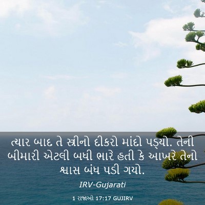 Picture 03 - 1 રાજાઓ 17:17 GUJIRV - ત્યાર બાદ તે - Bible Verse Picture