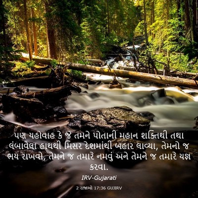 Picture 03 - 2 રાજાઓ 17:36 GUJIRV - પણ યહોવાહ કે જે - Bible Verse Picture