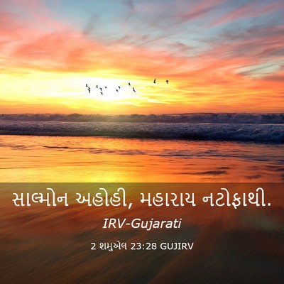 Picture 03 - 2 શમુએલ 23:28 GUJIRV - સાલ્મોન અહોહી, - Bible Verse Picture