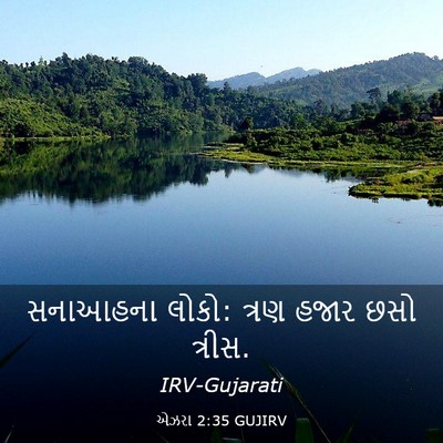 Picture 03 - એઝરા 2:35 GUJIRV - સનાઆહના લોકો: ત્રણ - Bible Verse Picture