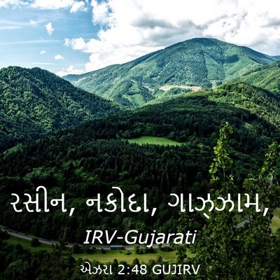 Picture 03 - એઝરા 2:48 GUJIRV - રસીન, નકોદા, - Bible Verse Picture