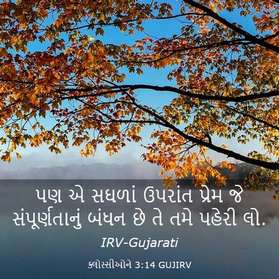 Picture 03 - ક્લોસ્સીઓને 3:14 GUJIRV - પણ એ સઘળાં ઉપરાંત - Bible Verse Picture