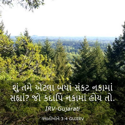 Picture 03 - ગલાતીઓને 3:4 GUJIRV - શું તમે એટલા બધાં - Bible Verse Picture