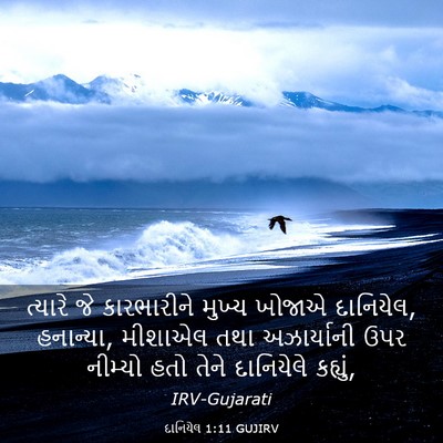 Picture 03 - દાનિયેલ 1:11 GUJIRV - ત્યારે જે - Bible Verse Picture