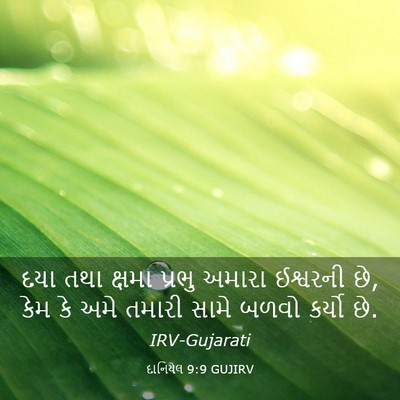 Picture 03 - દાનિયેલ 9:9 GUJIRV - દયા તથા ક્ષમા - Bible Verse Picture