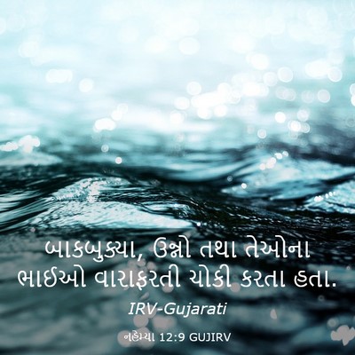 Picture 03 - નહેમ્યા 12:9 GUJIRV - બાકબુક્યા, ઉન્નો - Bible Verse Picture