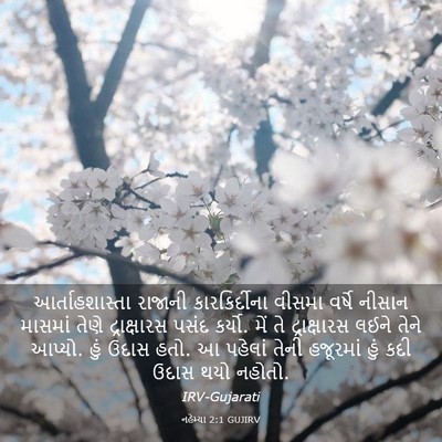 Picture 03 - નહેમ્યા 2:1 GUJIRV - આર્તાહશાસ્તા - Bible Verse Picture