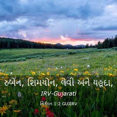 Picture 03 - નિર્ગમન 1:2 GUJIRV - રુબેન, શિમયોન, લેવી - Bible Verse Picture