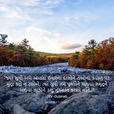 Picture 03 - પ્રકટીકરણ 7:3 GUJIRV - ‘જ્યાં સુધી અમે - Bible Verse Picture