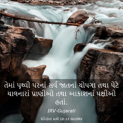 Picture 03 - પ્રેરિતોનાં ક્રત્યો 10:12 GUJIRV - તેમાં પૃથ્વી - Bible Verse Picture