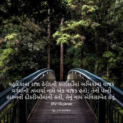 Picture 03 - લૂક 1:5 GUJIRV - યહૂદિયાના રાજા - Bible Verse Picture