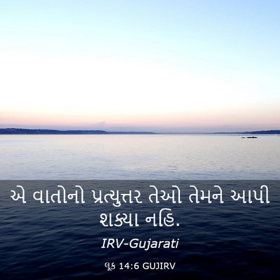 Picture 03 - લૂક 14:6 GUJIRV - એ વાતોનો - Bible Verse Picture